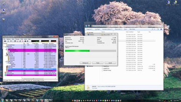 7-Zip compression on multi-core computers