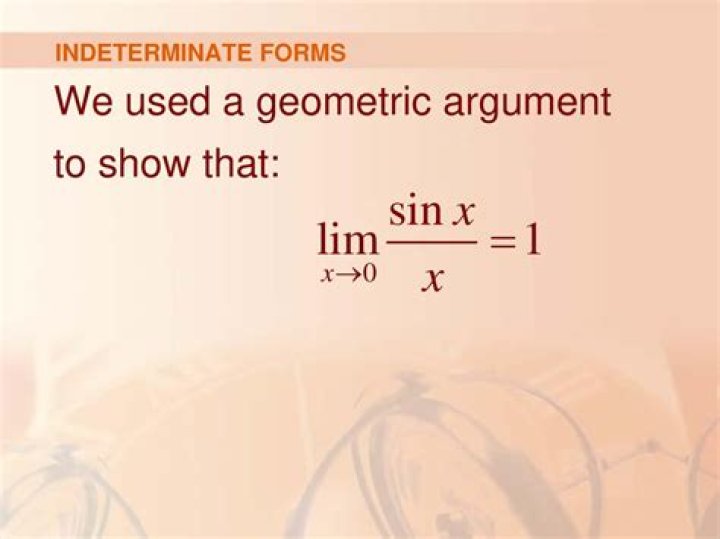 A geometric argument