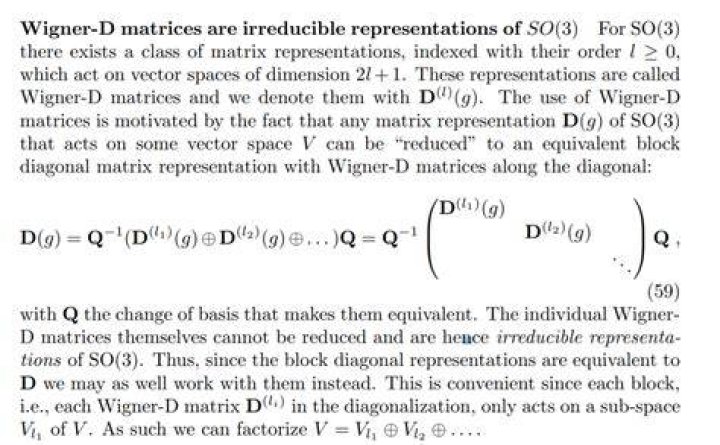 A question about irreducible representations of SO(3) group