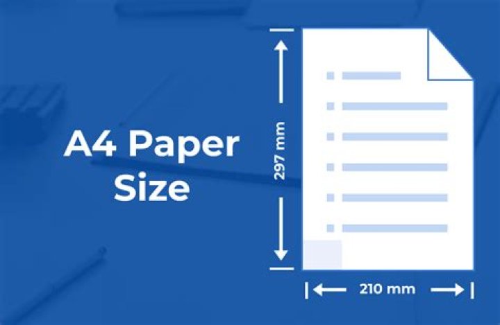 A4 paper