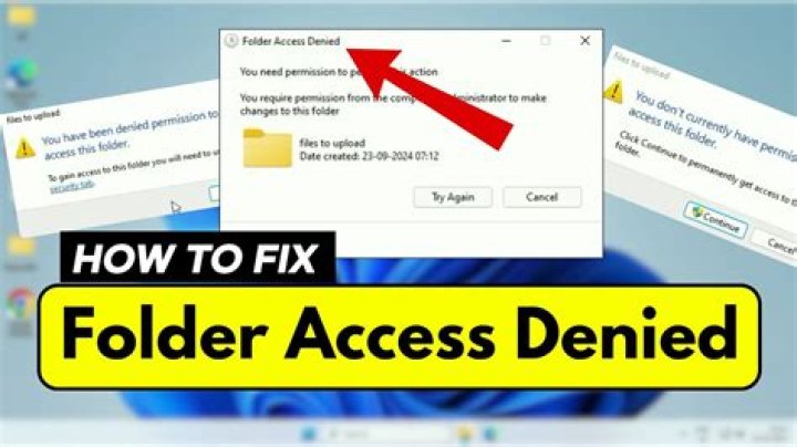 Access denied renaming my user folder