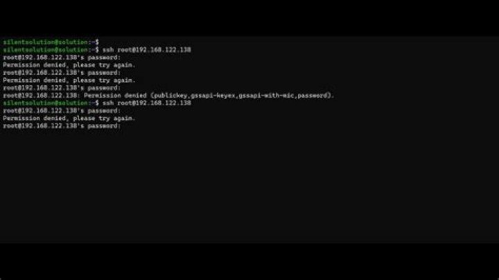 Access Denied while logging in via SSH (PuTTY)