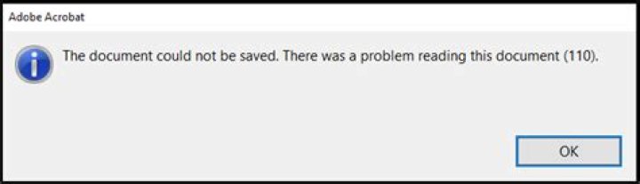 Adobe Acrobat in Wine - could not be saved - disk full