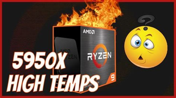 AMD Ryzen 9 5950x Temperature too look out for