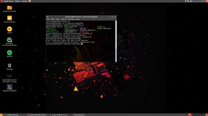android studio VM error - Could not create Java Virtual Machine - A fatal exception has occured