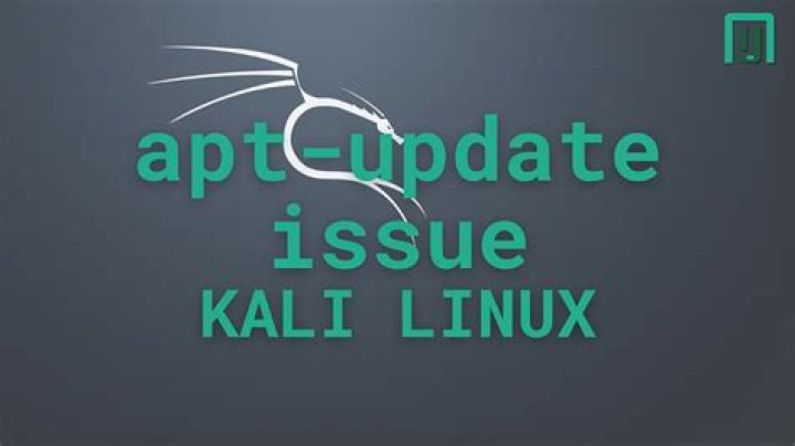 apt-get update issue in Kali