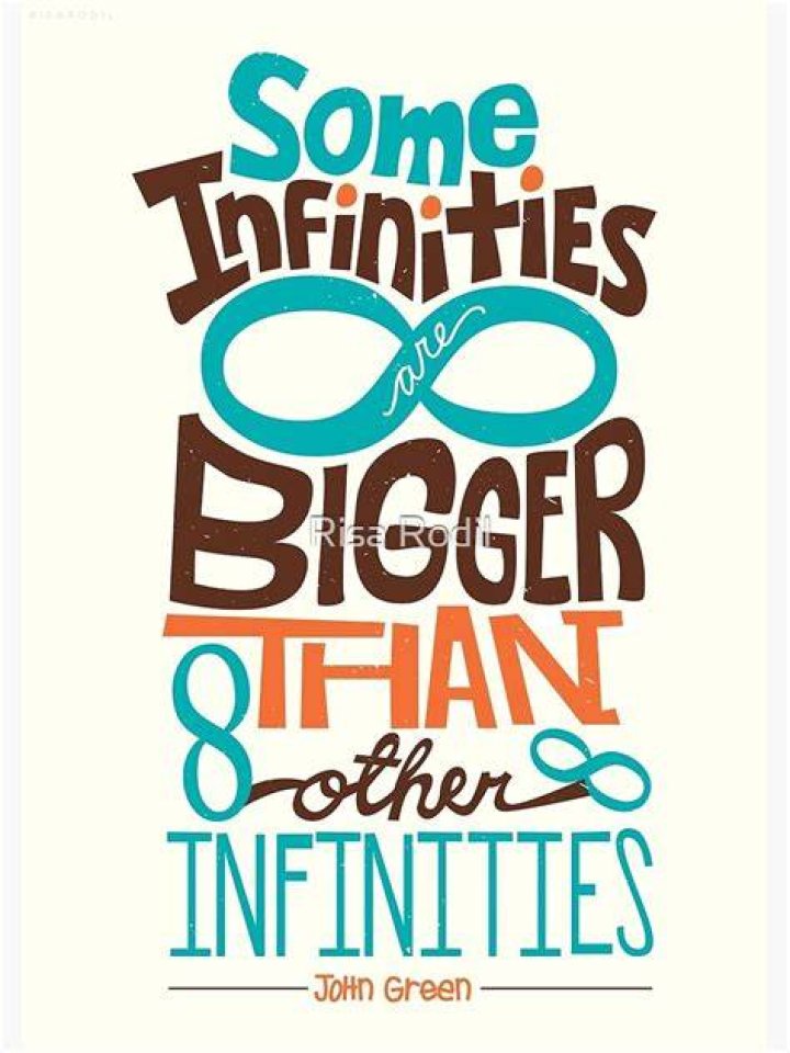Are some infinities really bigger than others? [closed]