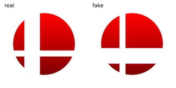 Are there any differences between real and fake smash balls?