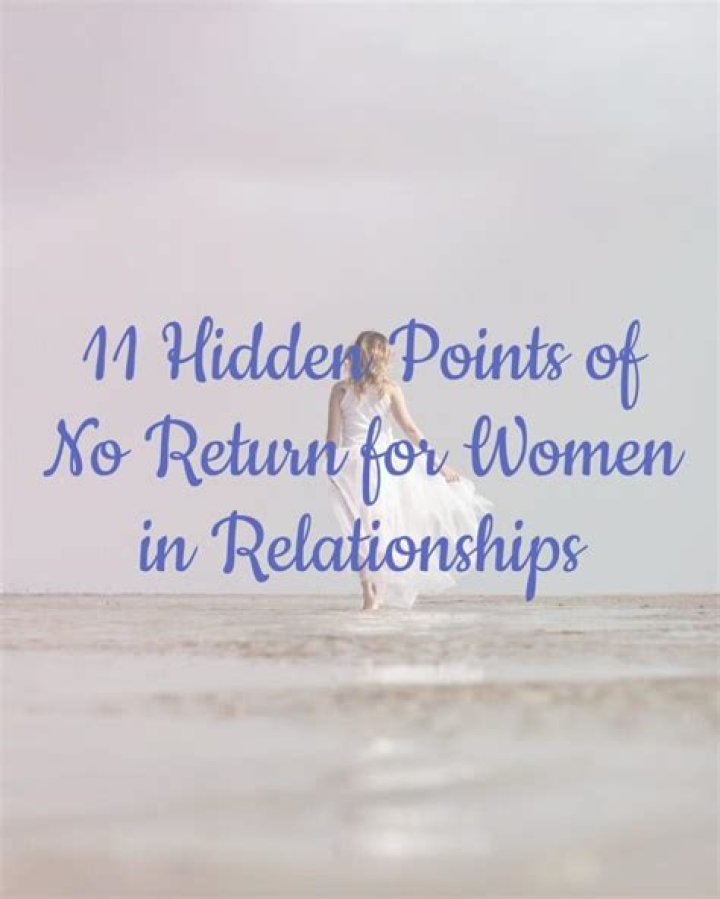 Are there any important points of no return?