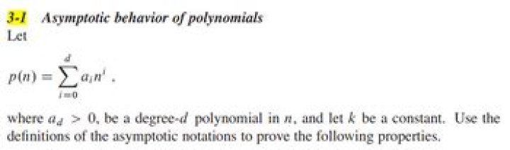 Asymptotic behavior of polynomials