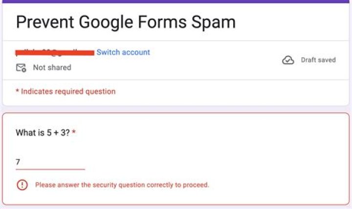 Attempted answer