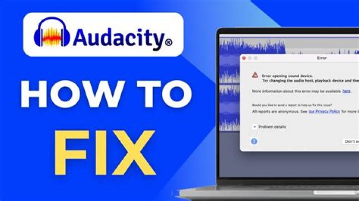 Audacity Keeps Crashing