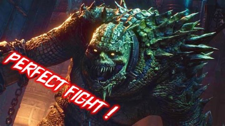 Avoiding killer croc bite in boss fight