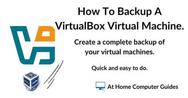 Backup an entire VirtualBox VM