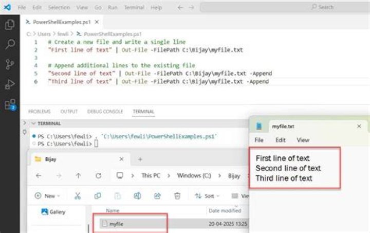 Batch line to print a file line by line