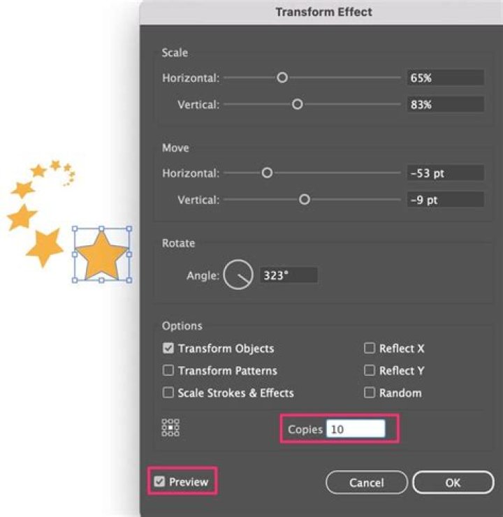 Best way to create an array of objects in Illustrator?