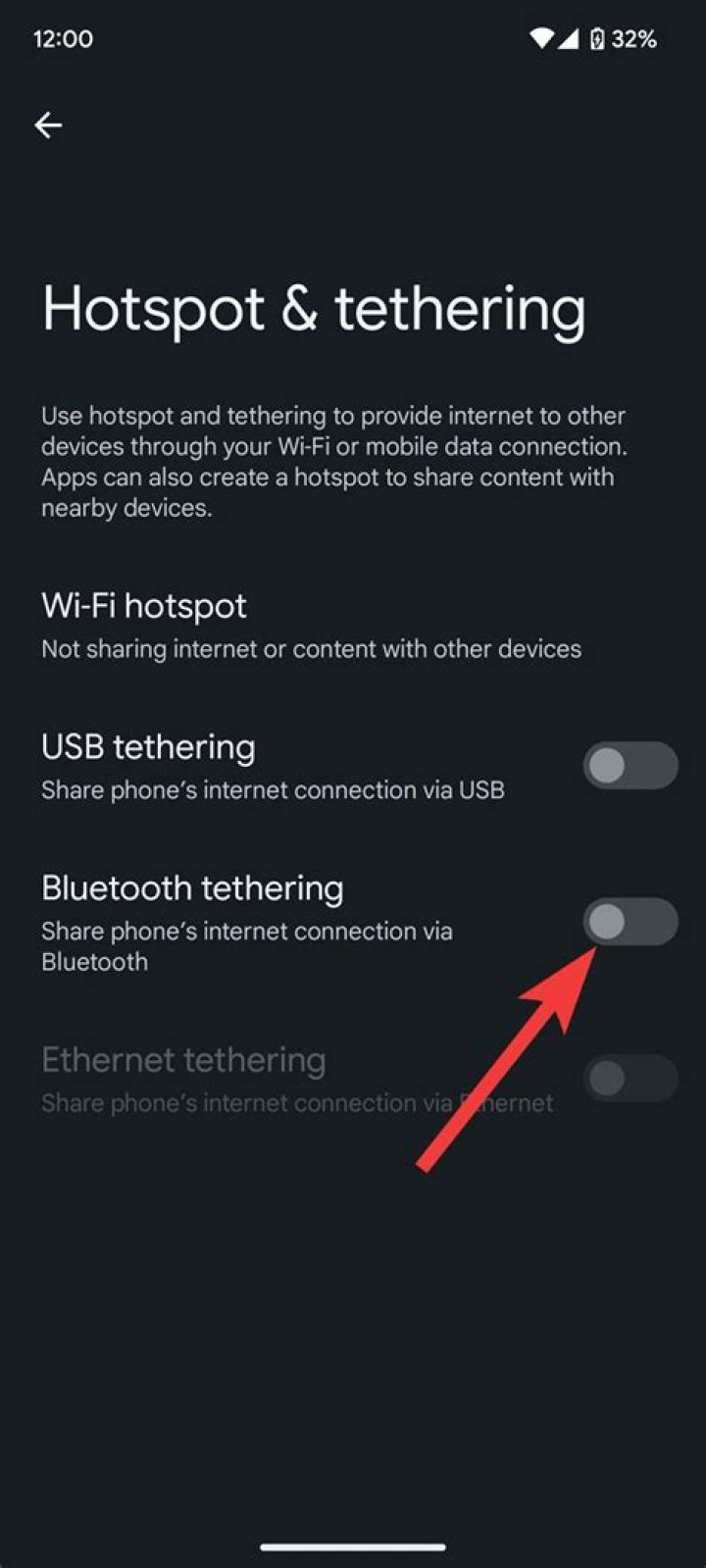 Bluetooth Hotspot