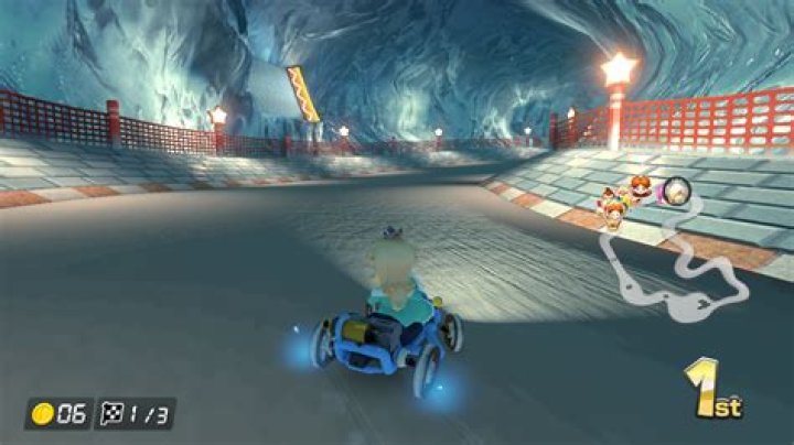 Boost pad in Sherbet Land