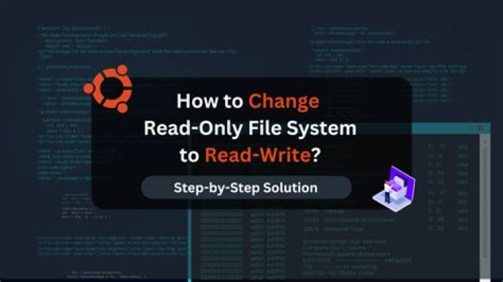 Booting into read-only file system