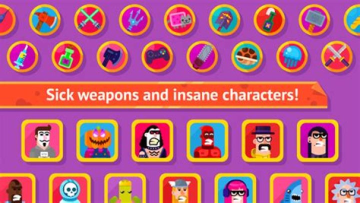 Bowmasters Weapons and Characters
