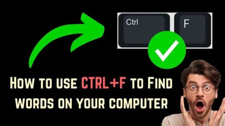 Browsers: Ctl-F (find TEXT)