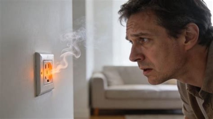 Burning smell on power supply