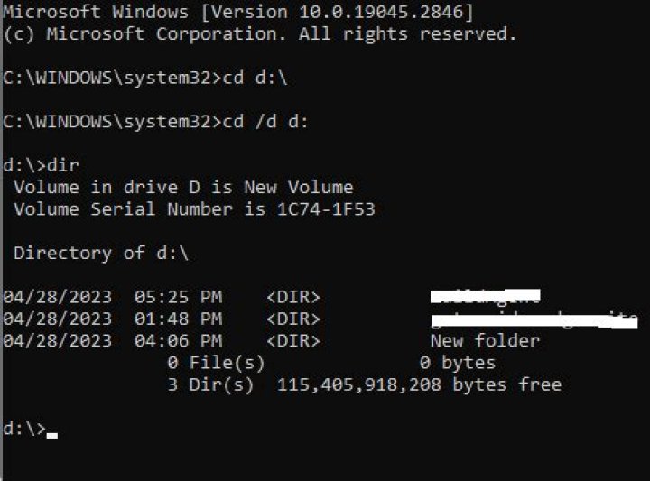 Can't CD to Desktop anymore