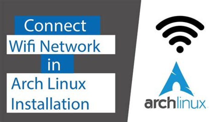Can't connect to wifi during Arch Linux install