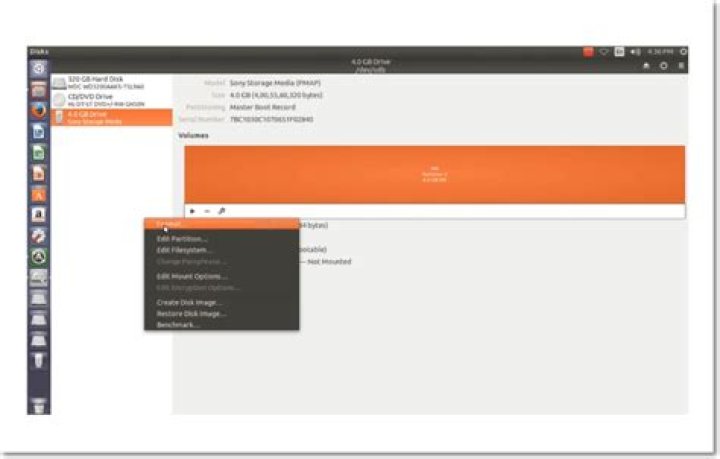Can't mount hard drive. Ubuntu