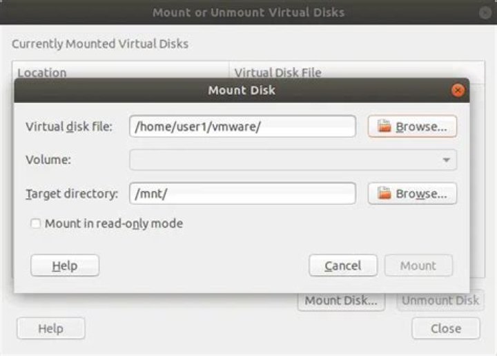 Can't start virtual machine, need to mount VMDK to access files