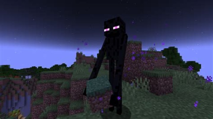 Can I break the fall of an Enderman with water?