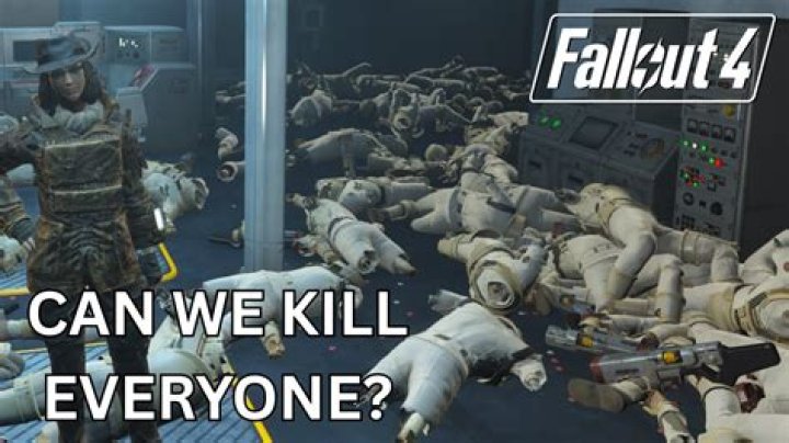 Can I kill everyone in Fallout 4?