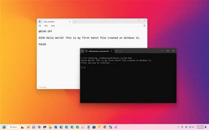 Can I make a batch script uninstaller that deletes itself?