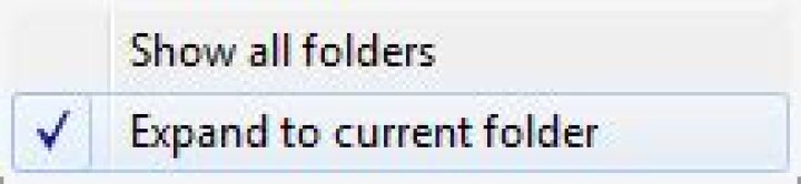 Can I make Windows Explorer Treeview show folders in Windows 7