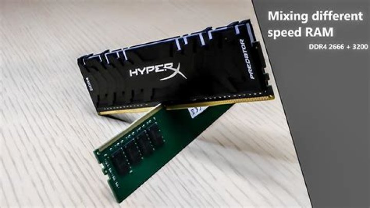 Can I Use Two Different Speeds of RAM in One Laptop? [duplicate]
