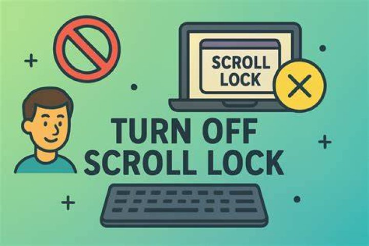 cannot disable scroll lock in libreoffice-calc (using a dell xps)