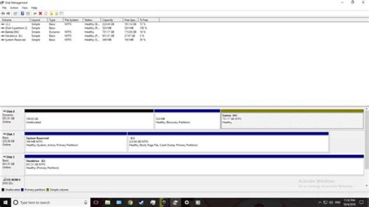 Cannot extend drive 