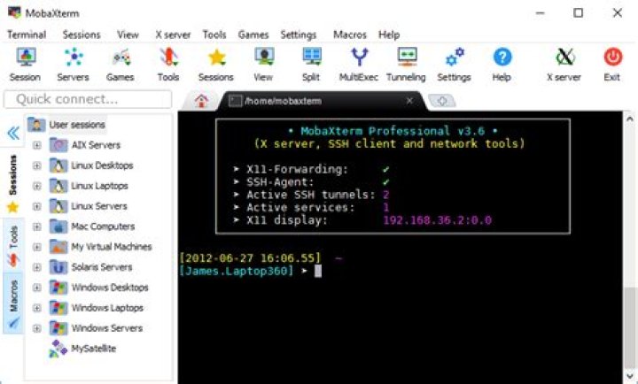 Capture of SSH and X11