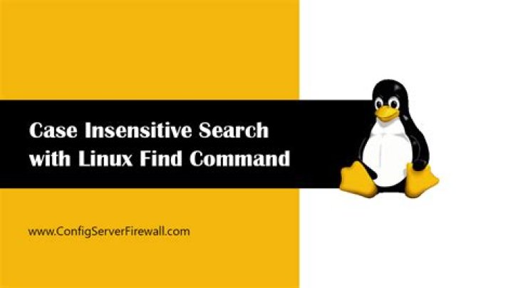 Case Insensitive search from find command?