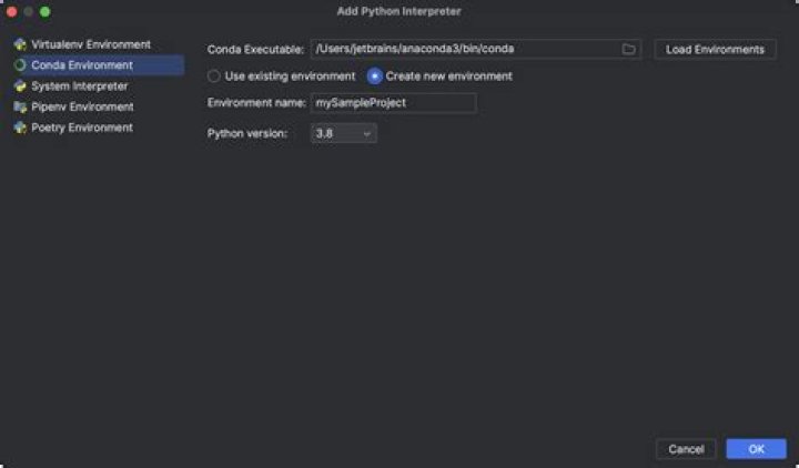 Change conda environment to the preinstalled system Python version