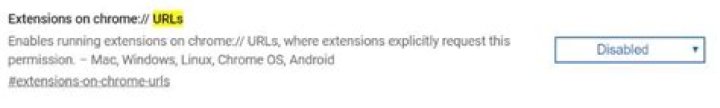 Chrome Error Message: You are using an unsupported command-line flag: --extensions-on-chrome-urls. Stability and security will suffer