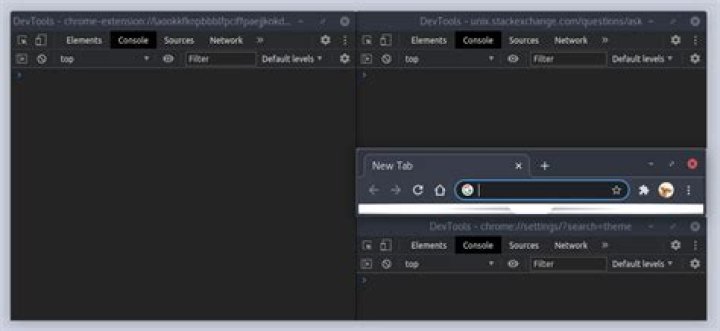 Chromium window using integrated title bar and borders