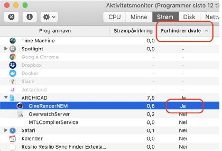Cinderender NEM prevents computer from going to sleep when not rendering