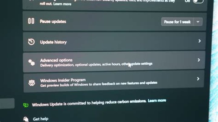 Click Advanced options