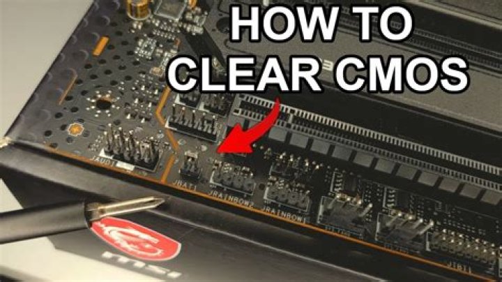 CMOS reset
