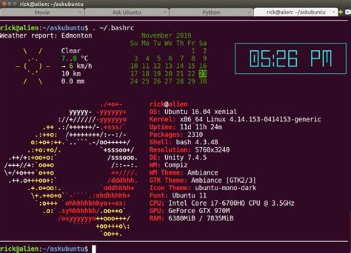 Conky Display