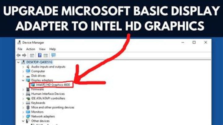 connect Crossover High Res. Monitor to Intel HD Graphics 4400