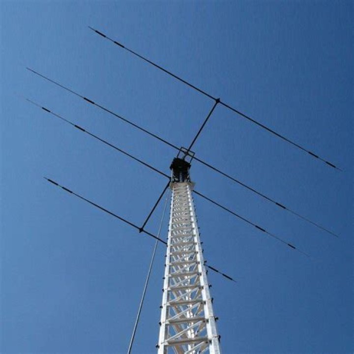 connecting the radio tower