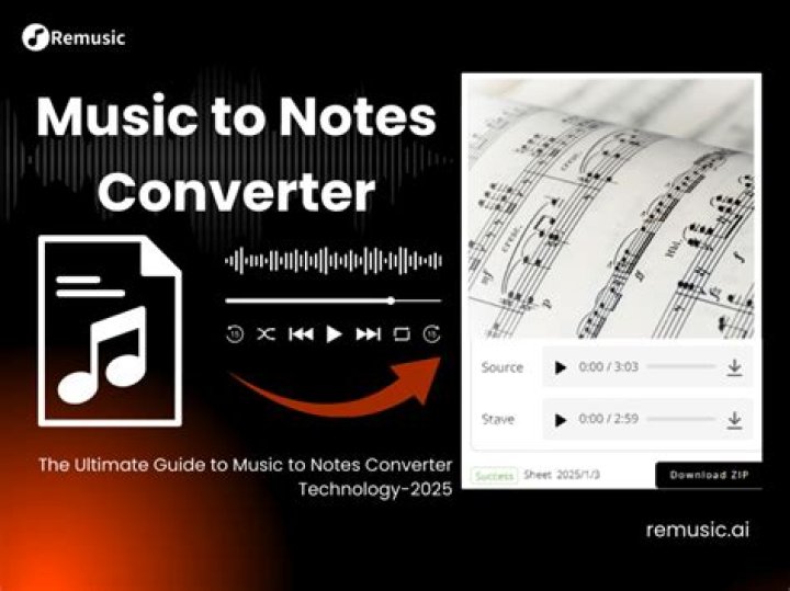 Converting audio (music) to notes