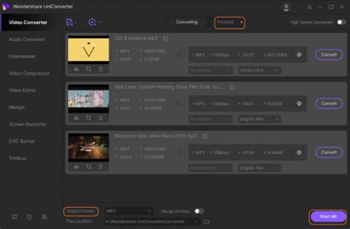 Converting mp4 to mp3